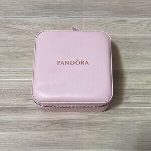 PANDORA / Pink Jewelry Case Travel